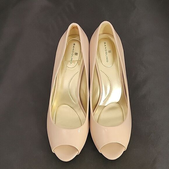 BANDOLINO PEEP TOE HIGH HEEL STILETTOS WOMEN"S PUMP - Picture 2 of 16